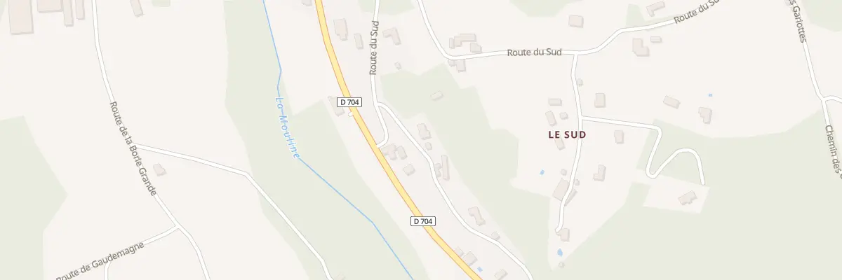 Plan du 160 Le Sud à Groléjac
