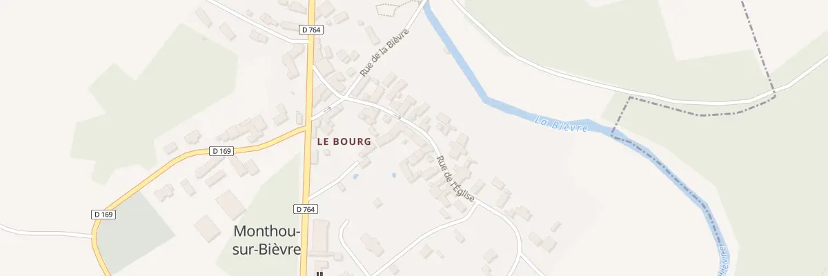 Plan du 8 Rue de l’Eglise à Monthou-sur-Bièvre