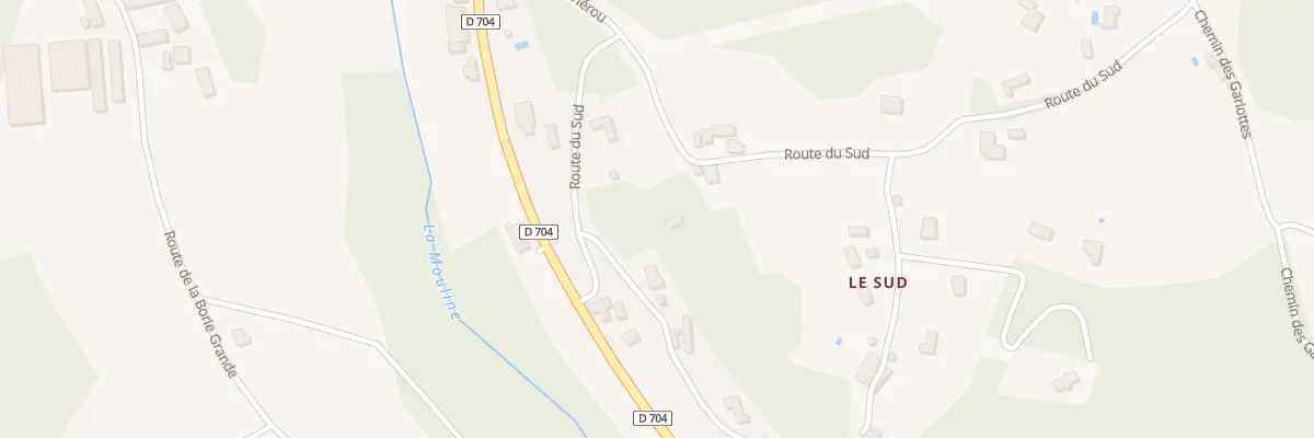 Plan du 161 Le Sud à Groléjac