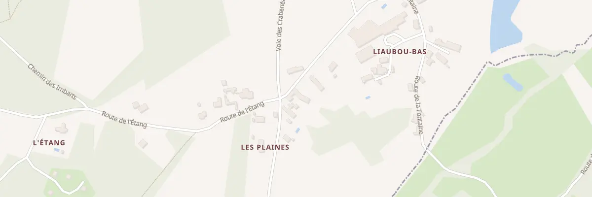 Plan du 10 Liabout Bas à Nabirat