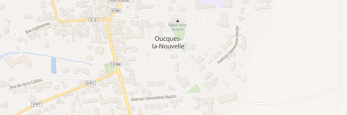 Plan du 11B Av Edouard Legisse à Oucques La Nouvelle