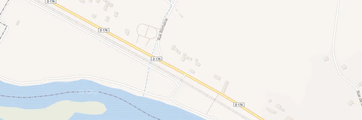 Plan du 31 Rte de Tours à Thésée