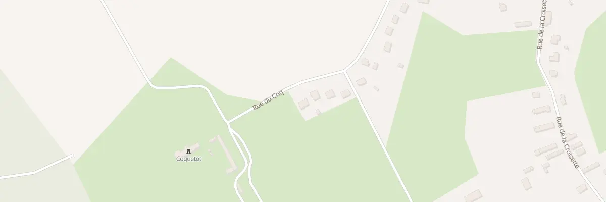Plan du 38 Rue du Coq à Bourg-Beaudouin