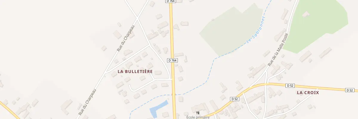 Plan du 56 Rue de la Fontaine St Urbain à Sambin