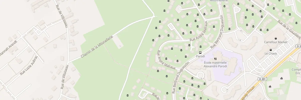 Plan du 16 Rue Andre Malraux à Blois