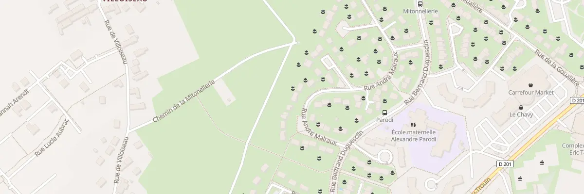 Plan du 18 Rue Andre Malraux à Blois