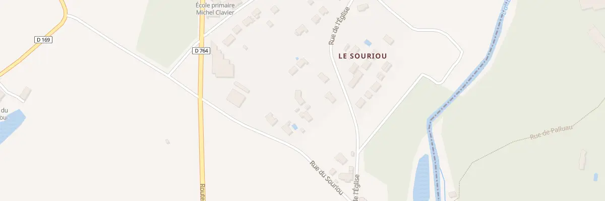 Plan du 15Q Rue du Souriou à Monthou-sur-Bièvre