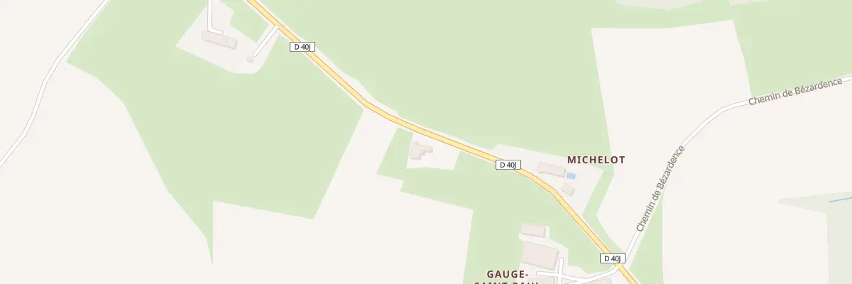 Plan du 129 Gauge St Paul à Latrape