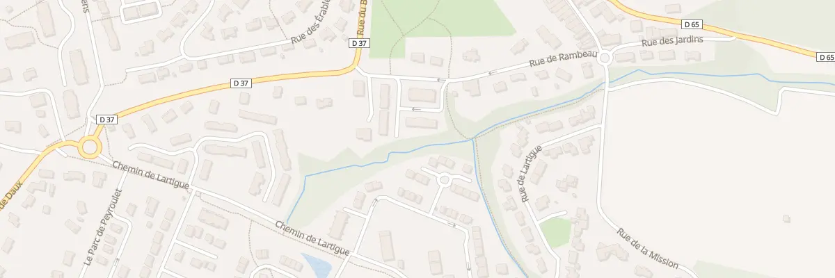 Plan du 33 Rue de Rambeau à Merville