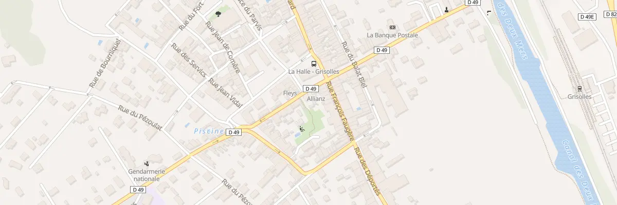 Plan du 7 Rue Guyenne et Gascogne à Grisolles