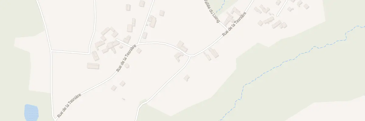 Plan du 27 Rue de la Tesnière à Pouillé