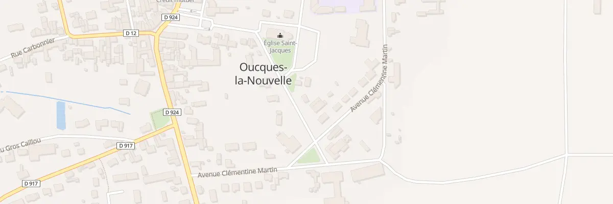 Plan du 12 Av Edouard Legisse à Oucques La Nouvelle