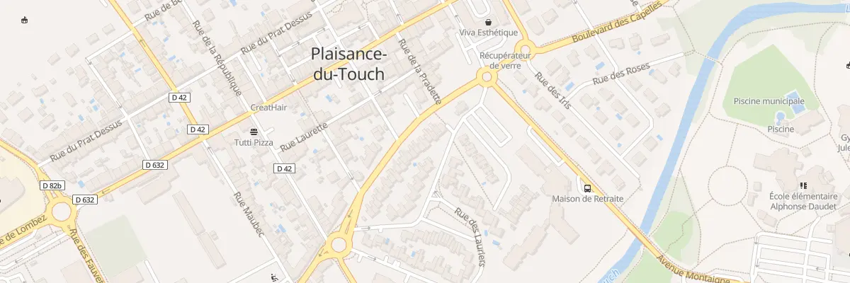 Plan du 38 Bd des Capelles à Plaisance-du-Touch