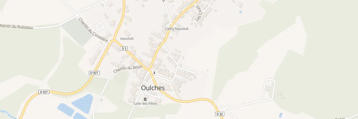 Plan du 3 Rue de la Vieille Croix à Oulches