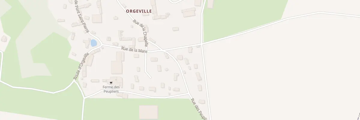 Plan du 8 Rue de la Mare à Flipou