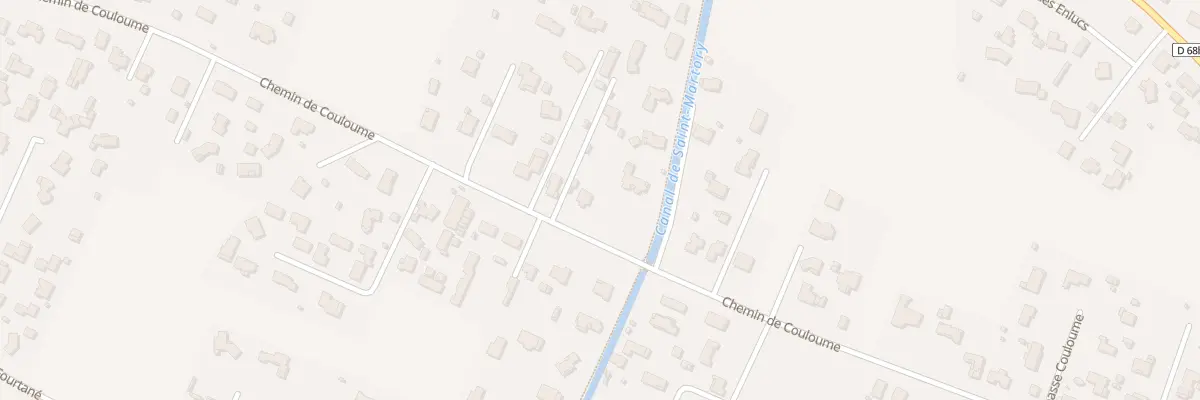 Plan du 967 Che de Couloume à Seysses