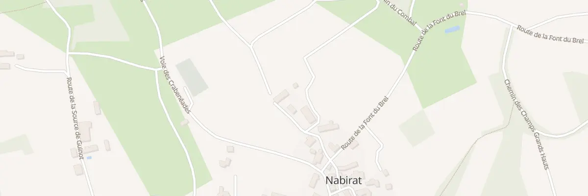 Plan du 96 Che des Millials à Nabirat