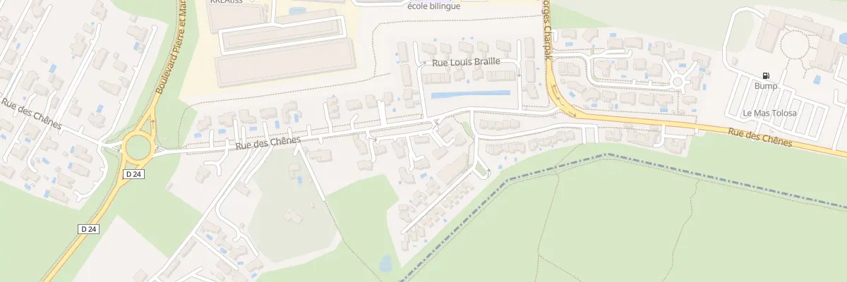 Plan du 48 Rue des Chênes à Plaisance-du-Touch
