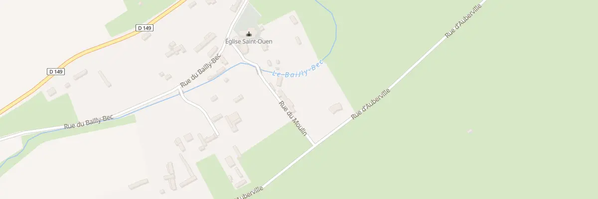 Plan du 9 Rue du Moulin à Saint-Ouen-sous-Bailly