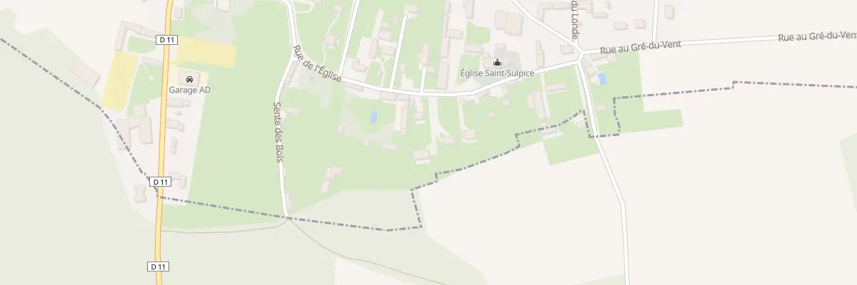 Plan du 10B Rue de l’Eglise à Vatteville
