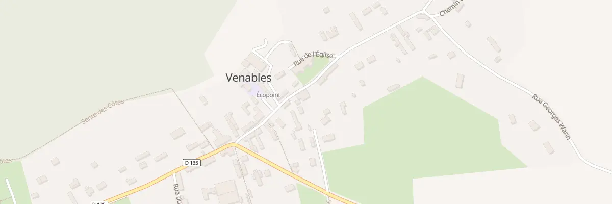 Plan du 8 Rue des 9 et 10 Juin 1940 aux Trois Lacs