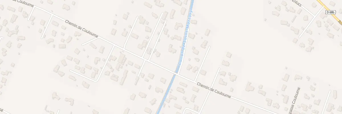 Plan du 965 Che de Couloume à Seysses