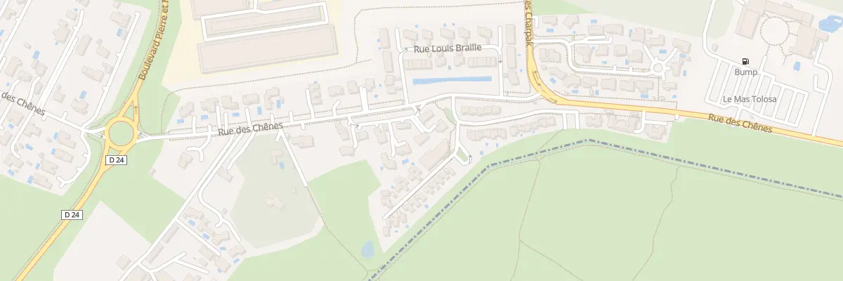 Plan du 50 Rue des Chênes à Plaisance-du-Touch