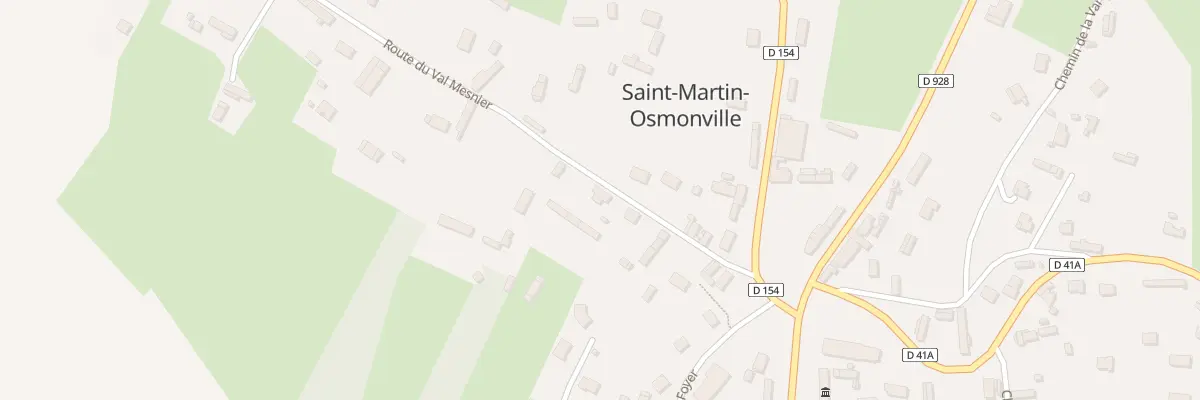 Plan du 7 Rte du Val Mesnier à Saint-Martin-Osmonville