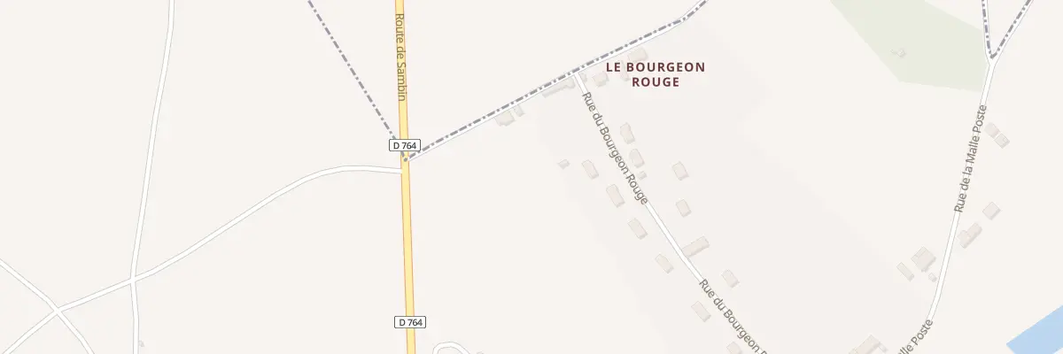Plan du 8 Rue du Bourgeon Rouge à Sambin
