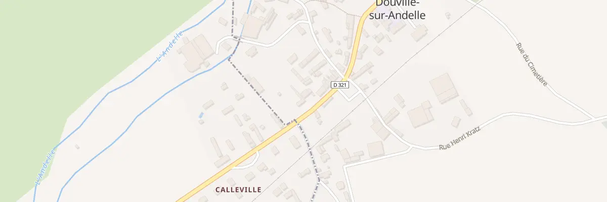 Plan du 1 Rue du Cardinal Amette à Douville-sur-Andelle