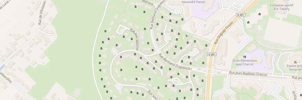 Plan du 120 Rue Jean Monnet à Blois