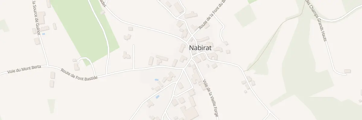 Plan du 60 Le Bourg à Nabirat