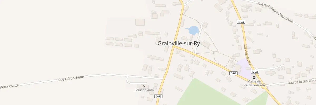 Plan du 370 Rue de l’Eglise à Grainville-sur-Ry