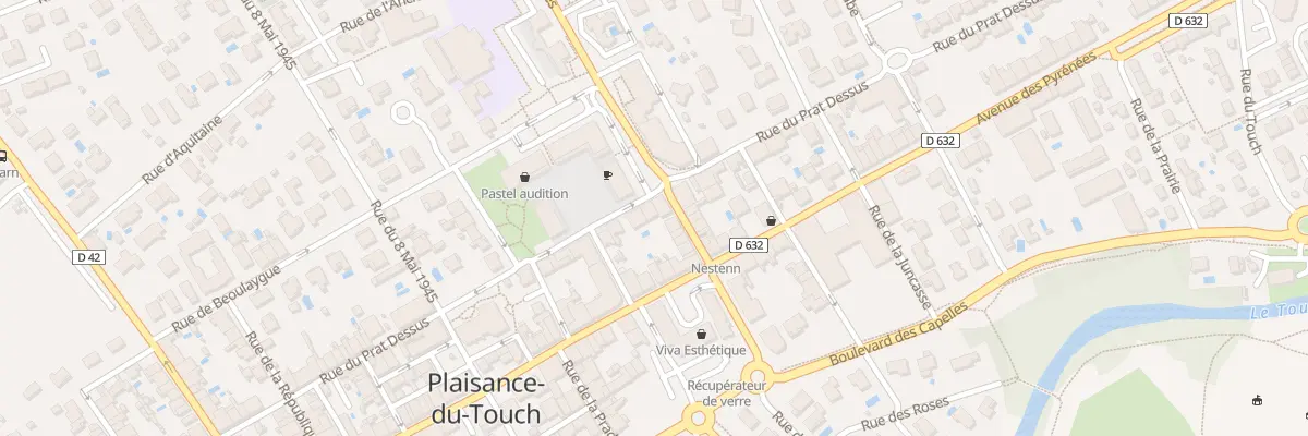 Plan du 64 Rue du Prat Dessus à Plaisance-du-Touch