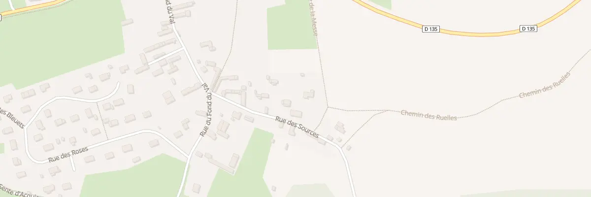 Plan du 13 Rue des Sources aux Trois Lacs