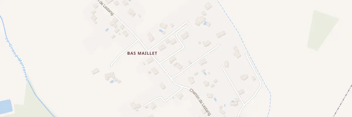 Plan du 1047 Che de Lestang à Villemade