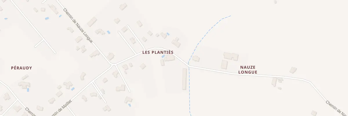 Plan du 722 Che de Nauze-longue à Villemade