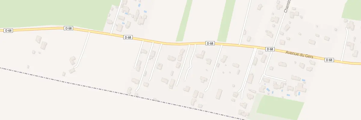 Plan du 4 Pas de la Gimone à Frouzins