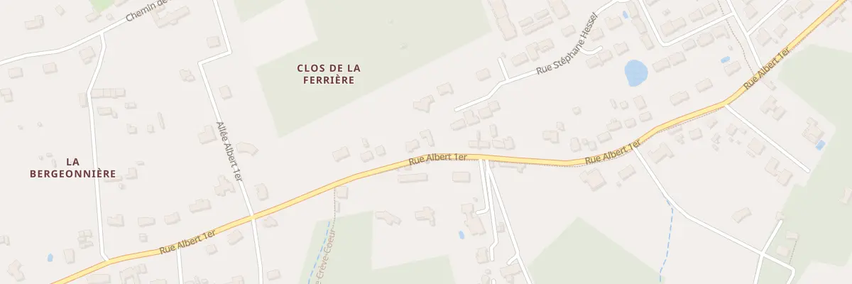 Plan du 245 Rue Albert 1er à Blois