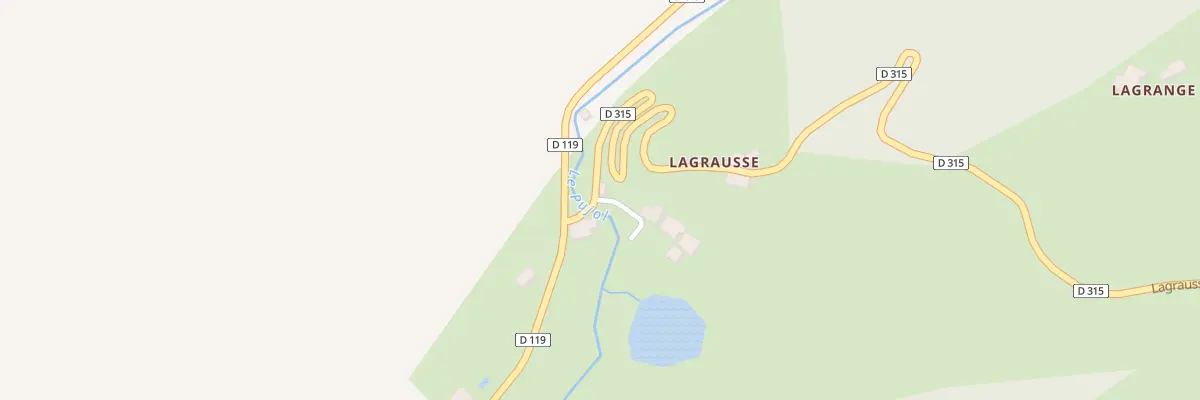 Plan du 53 Lagrausse à Clermont