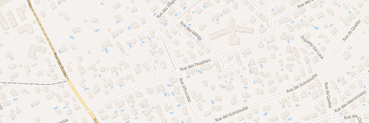 Plan du 40 Rue d’Encrabe à Plaisance-du-Touch