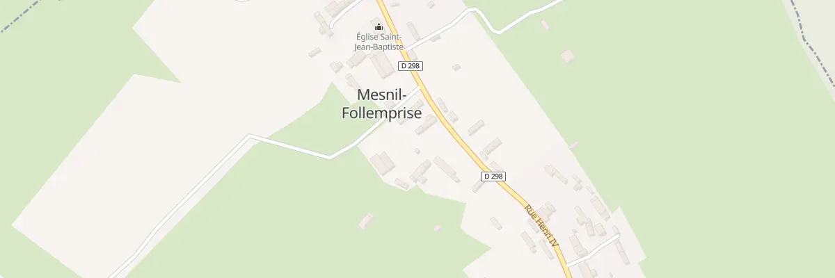 Plan du 5029 Le Bourg à Mesnil-Follemprise