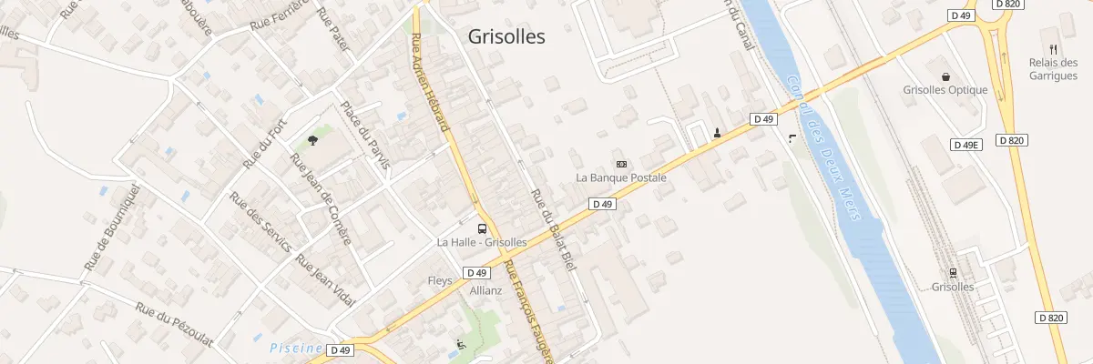 Plan du 25 Rue du Balat Biel à Grisolles