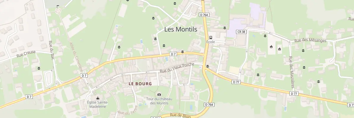 Plan du 11 Rue du Vieux Porche aux Montils