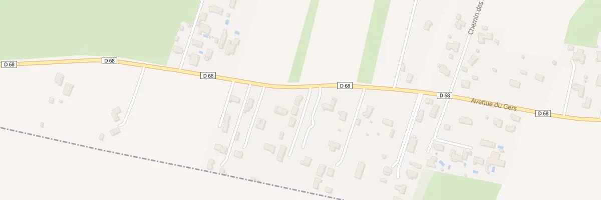 Plan du 2 Pas de la Gimone à Frouzins
