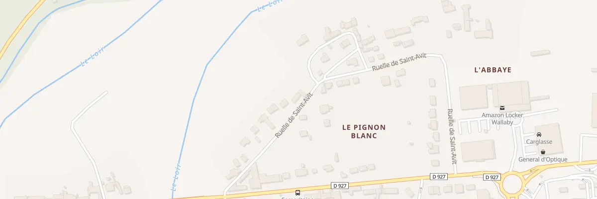 Plan du 16 Rle de Saint Avit à Saint-Denis-Lanneray