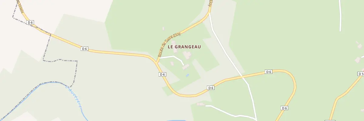 Plan du 2 Rte de Saint Eloy à Ségur-le-Château