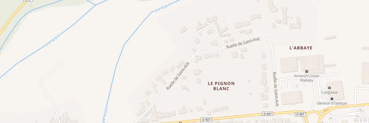 Plan du 14 Rle de Saint Avit à Saint-Denis-Lanneray