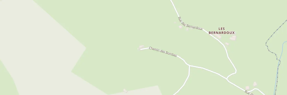 Plan du 320 Che Des Bombes à Saint-Robert