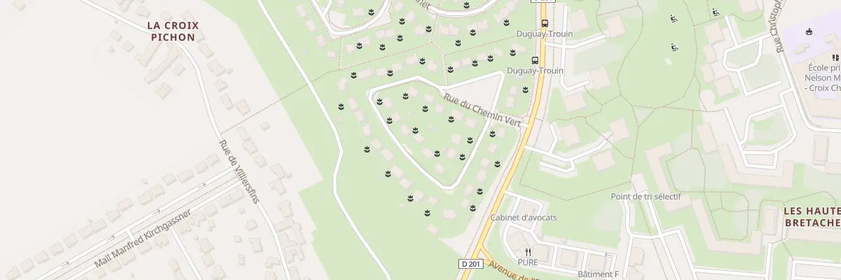 Plan du 20 Rue du Chemin Vert à Blois